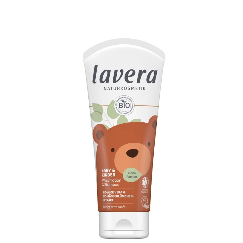 Lavera | Baby & Kinder Αφρόλουτρο και Σαμπουάν, 200ml