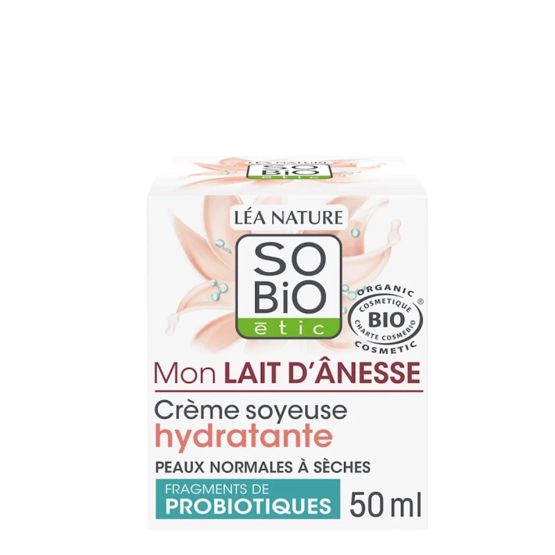 So Bio Etic | Ενυδατική Κρέμα Προσώπου Ημέρας Mon Lait D’anesse  Με γάλα γαϊδούρας (50ml)