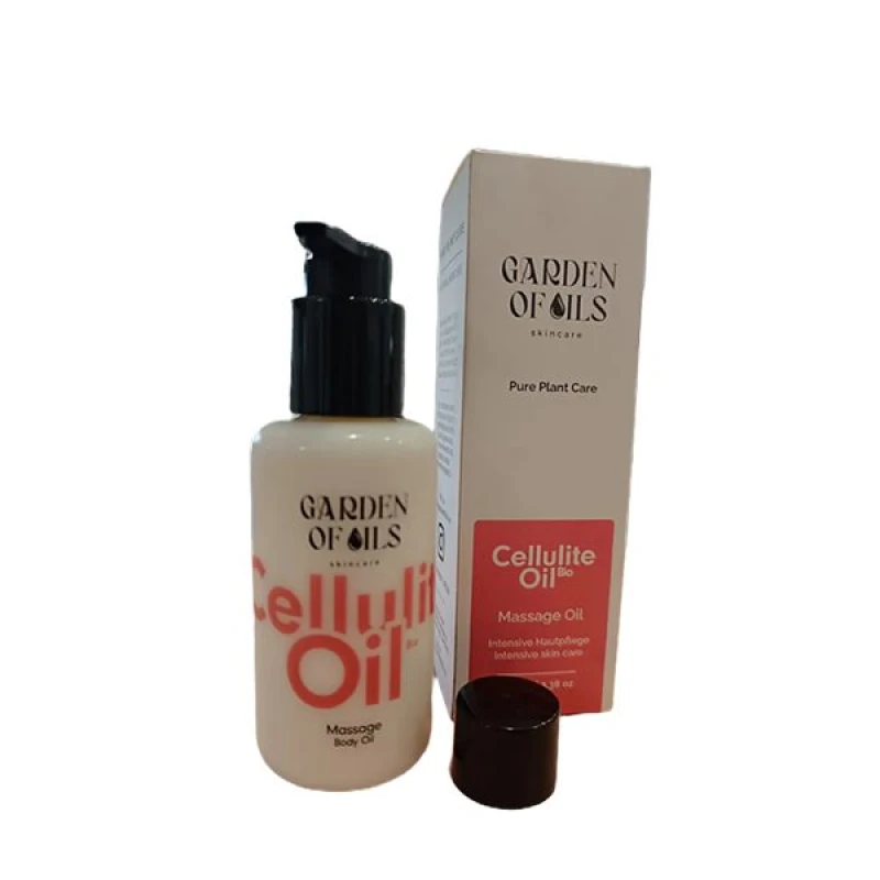 Garden Of Oils - Λάδι Μασάζ κατά της Κυτταρίτιδας – Εντατική Φροντίδα Φυτικής Προέλευσης 100ml