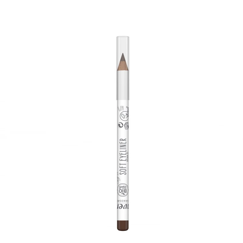 LAVERA | Μολύβι ματιών καφέ - Soft Eyeliner Brown 02 - 1,1g
