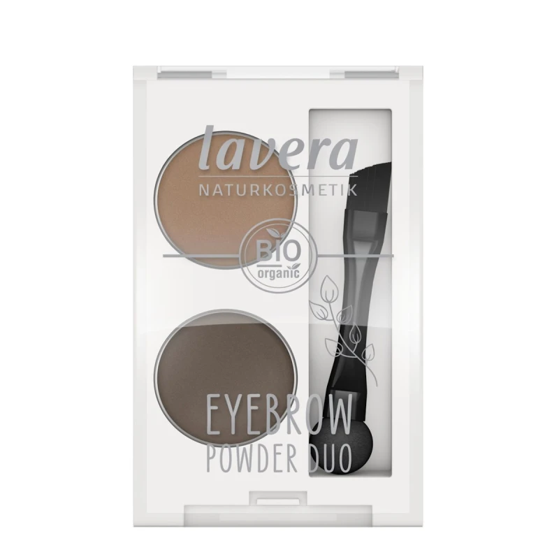 LAVERA | Eyebrow Powder Duo Διπλή Σκιά Φρυδιών 2 χ0,8g