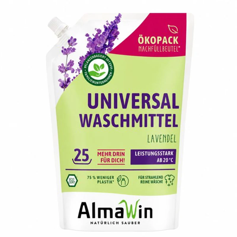 ALMAWIN Klar | Υγρό Απορρυπαντικό Πλυντηρίου (Refill) (1,5lt)