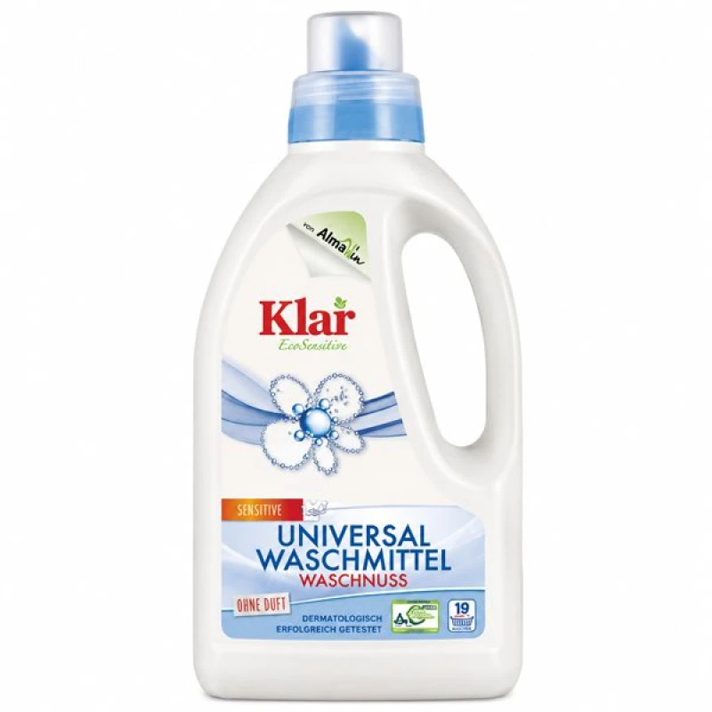 ALMAWIN Klar | Υγρό Απορρυπαντικό Πλυντηρίου Χωρίς Άρωμα (750 ml)