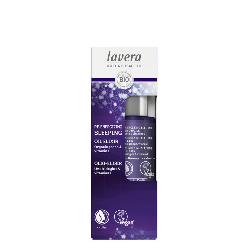 LAVERA | Re-energizing Ελιξίριο Έλαιο Προσώπου (νύχτας) 30ml