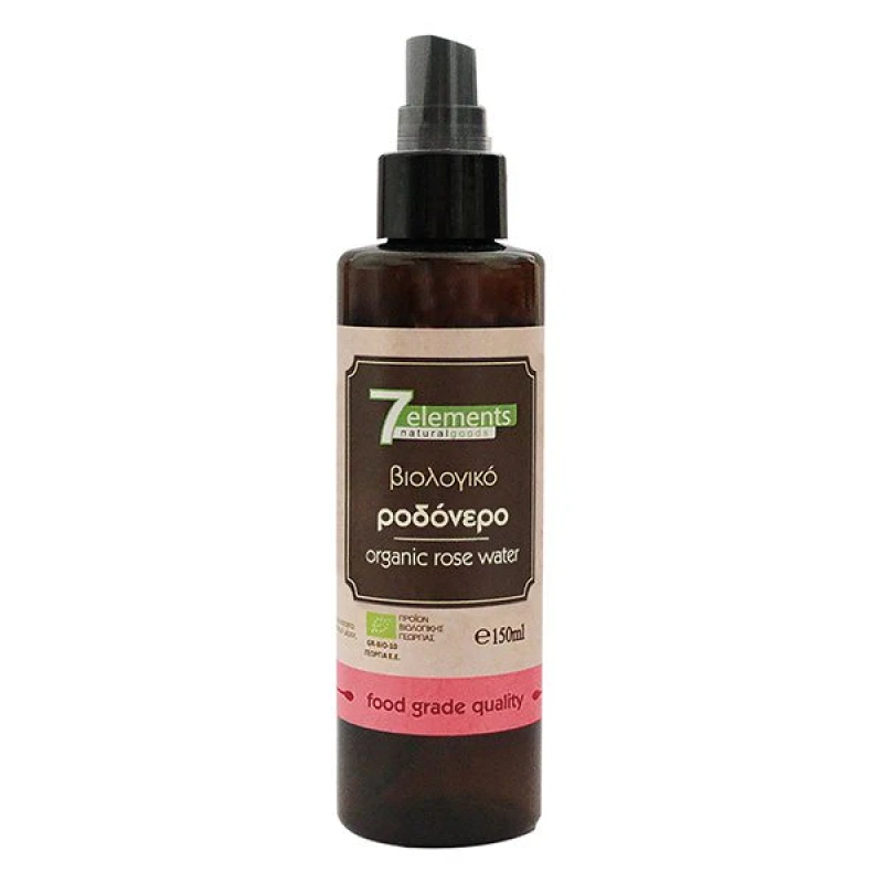 Βιολογικό Ροδόνερο 7elements 150ml