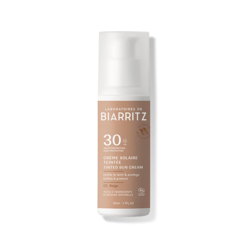 LABORATOIRES DE BIARRITZ | Αντηλιακή Κρέμα Προσώπου με Χρώμα SFP30 (BIO) Beige 50ml