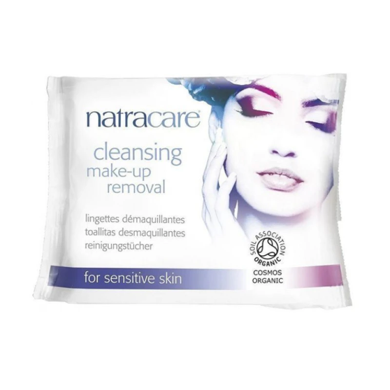 Natracare – Υγρά Μαντηλάκια Προσώπου (20τεμ.)