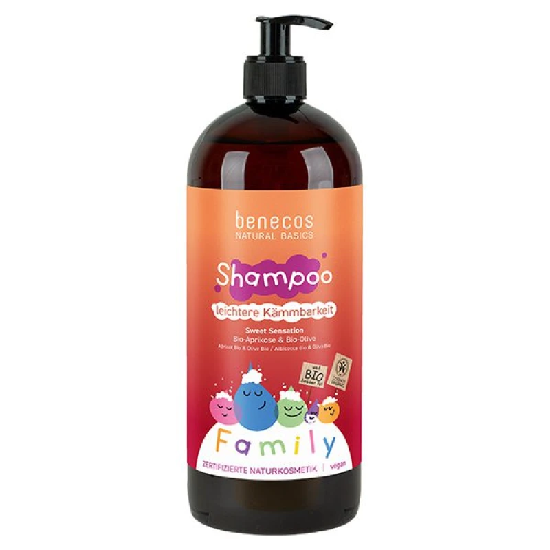 BENECOS | Σαμπουάν Οικογενειακή Συσκευασία Sweet Sensation 950ml