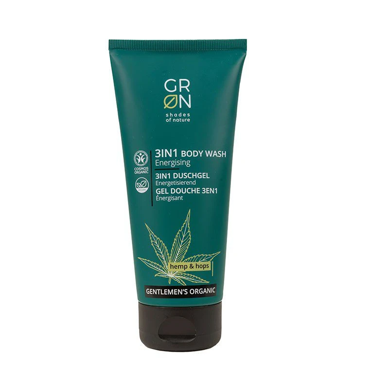 Αφρόλουτρο ενέργειας 3σε1 GRN Gentlemen's Organic 200ml