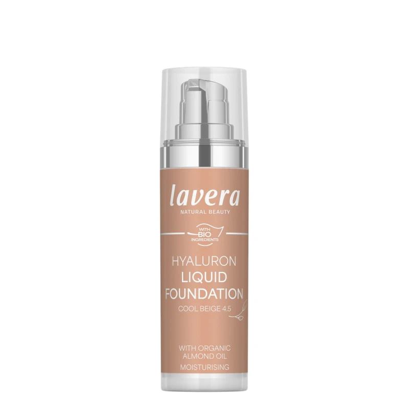 LAVERA | Υγρό Make-up με Υαλουρονικό οξύ -Cool Beige 4.5- 30ml