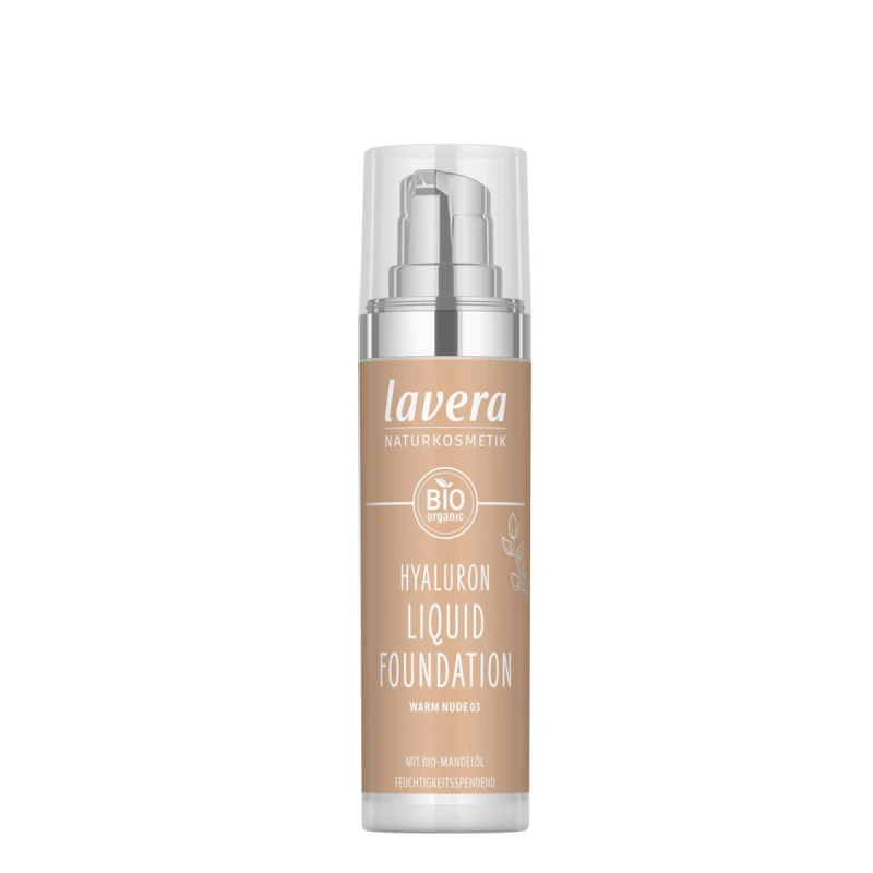 LAVERA | Υγρό Make-up με Υαλουρονικό οξύ -Warm Nude 03- 30ml
