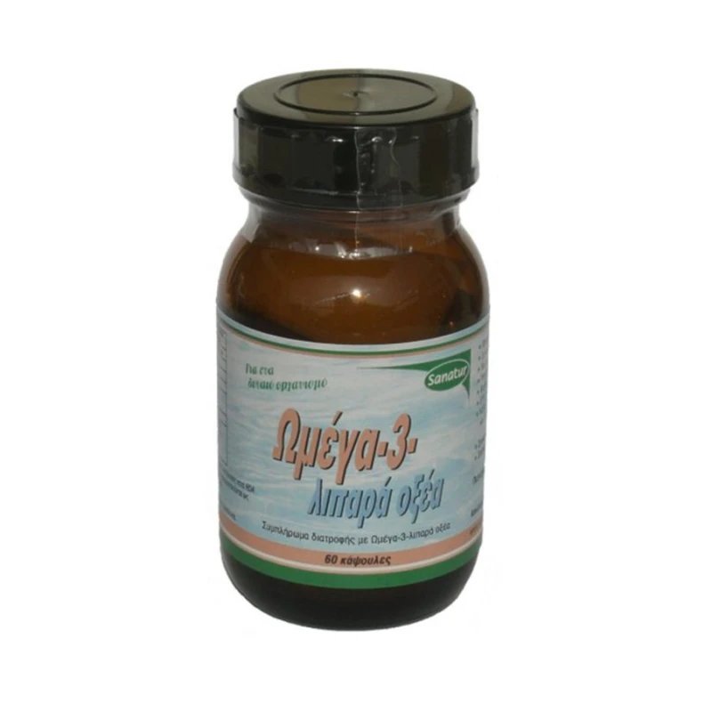 Omega - 3 λιπαρά οξέα bio sanatur