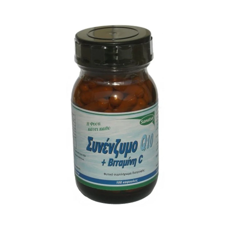 Συνένζυμο Q10 + Βιταμίνη C bio sanatur