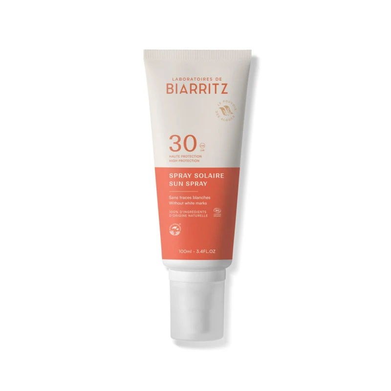 LABORATOIRES DE BIARRITZ | Αντηλιακό Σπρέι Σώματος SFP30 (ΒΙΟ) alga maris 100ml