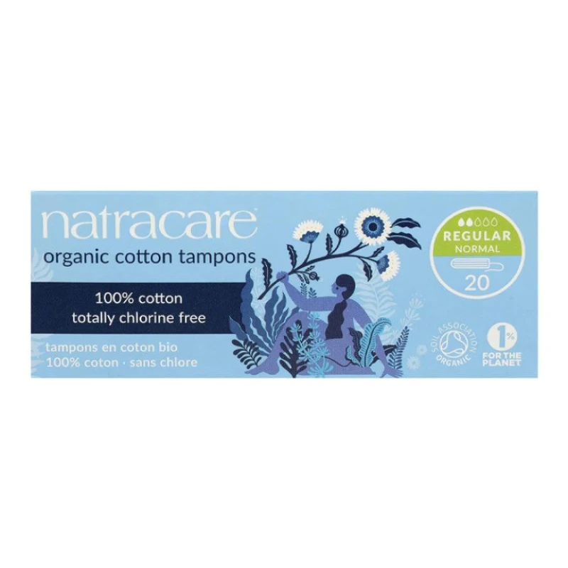 Natracare Ταμπόν για Κανονική Ροή (20τεμ.)