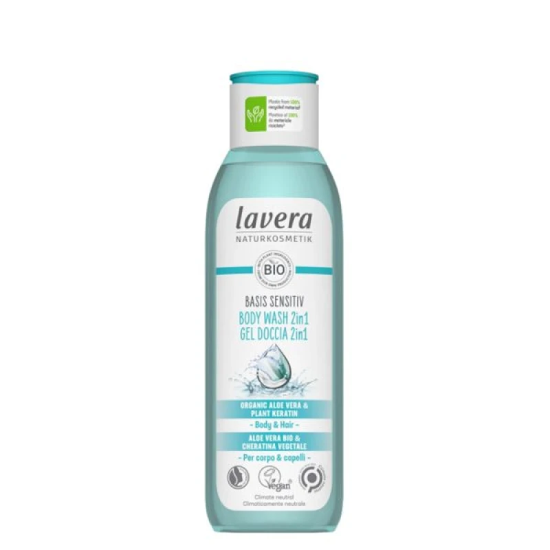 LAVERA | basis sensitive Αφρόλουτρο Περιποίησης 2σε1 200ml