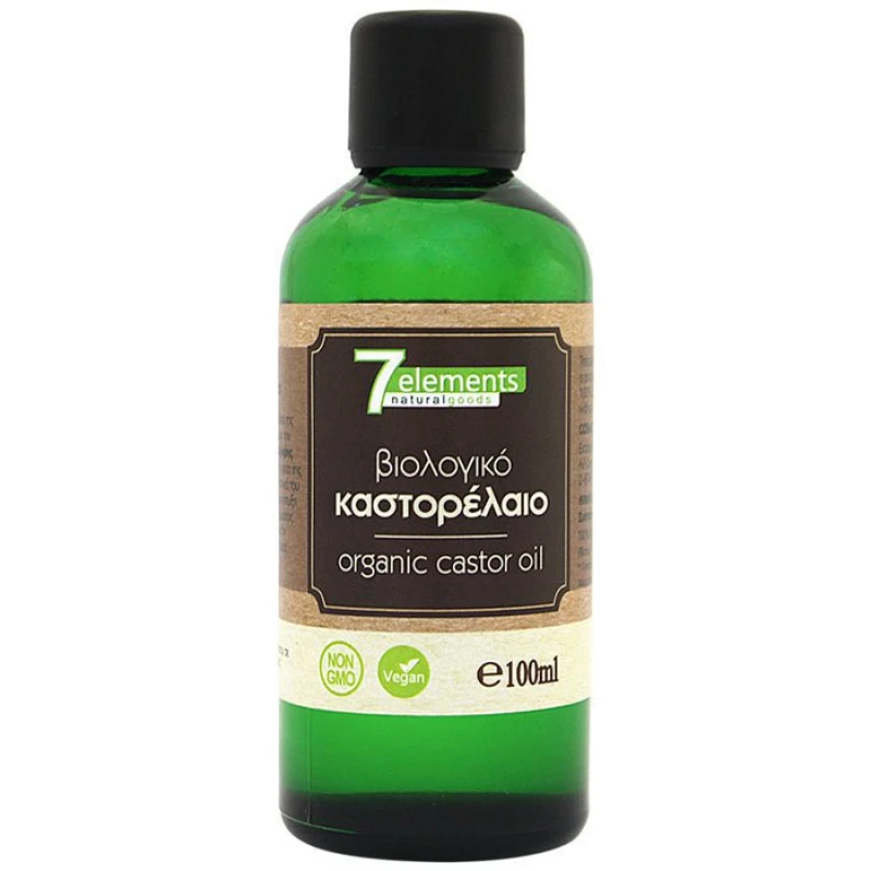 Βιολογικό Καστορέλαιο HEXANE-FREE 7elements 100ml