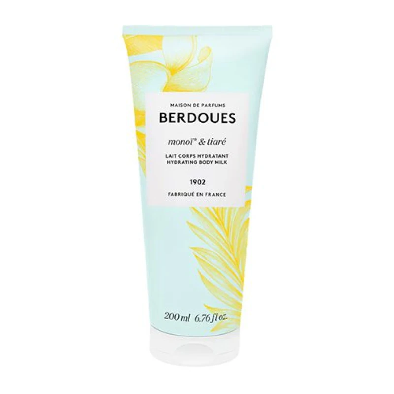 Berdoues Κρέμα Σώματος Monoï-Tiaré (Χωρίς Λάμψη) 200 ml