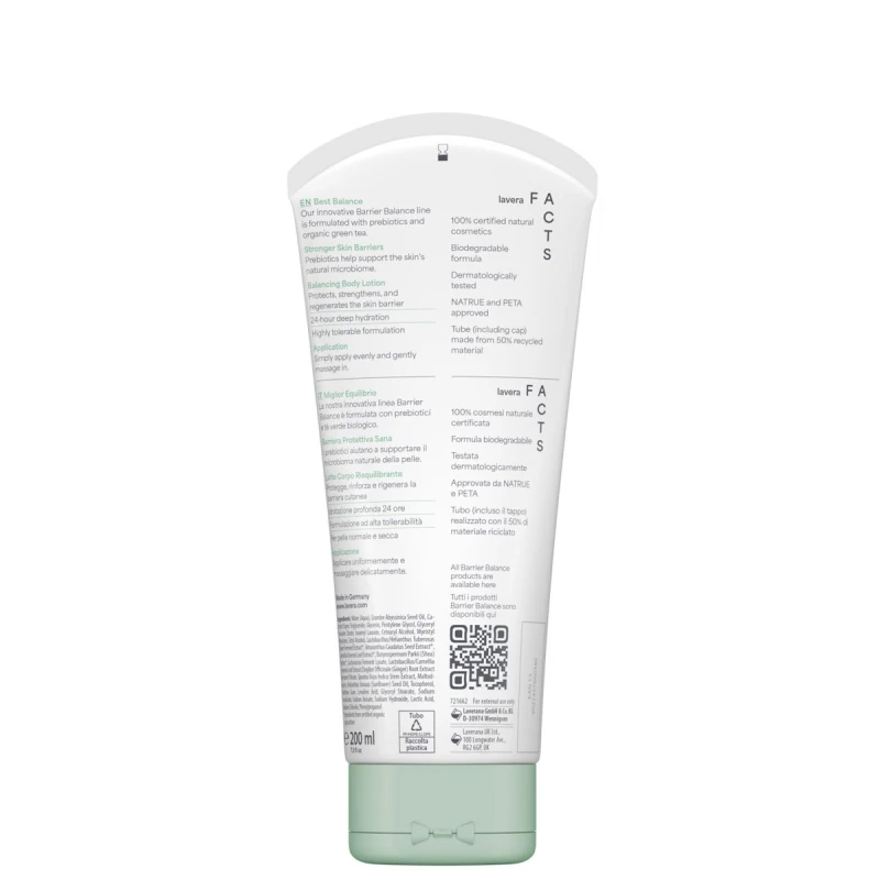 Lavera | Barrier Balance Γαλάκτωμα Σώματος - 200ml