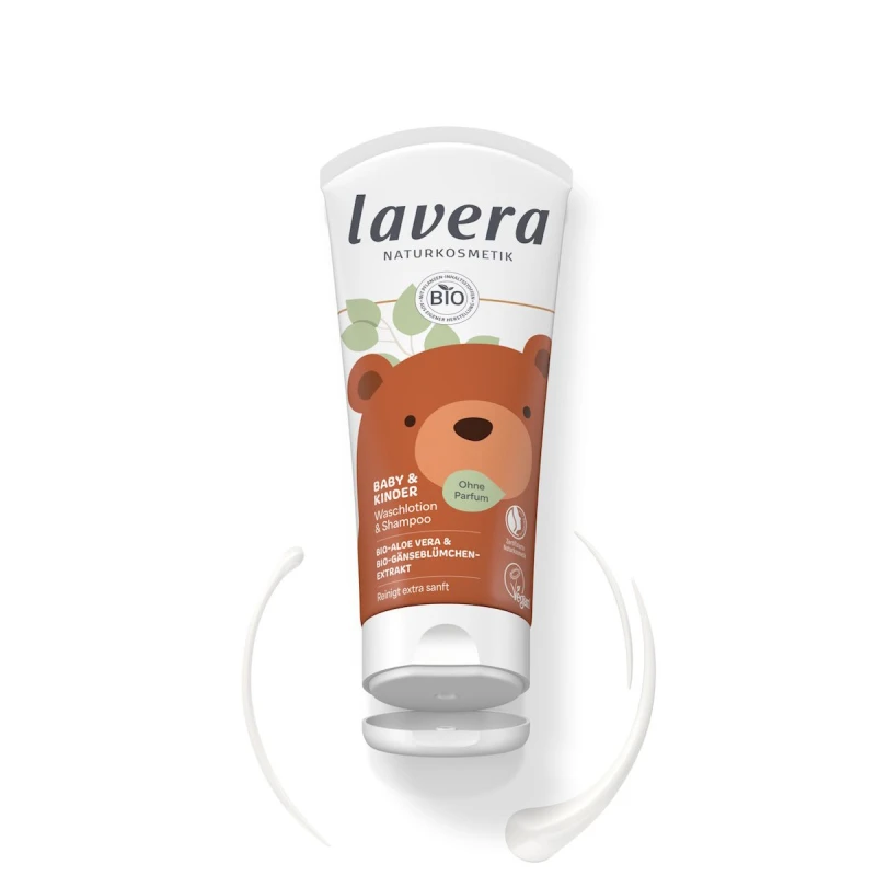 Lavera | Baby & Kinder Αφρόλουτρο και Σαμπουάν, 200ml