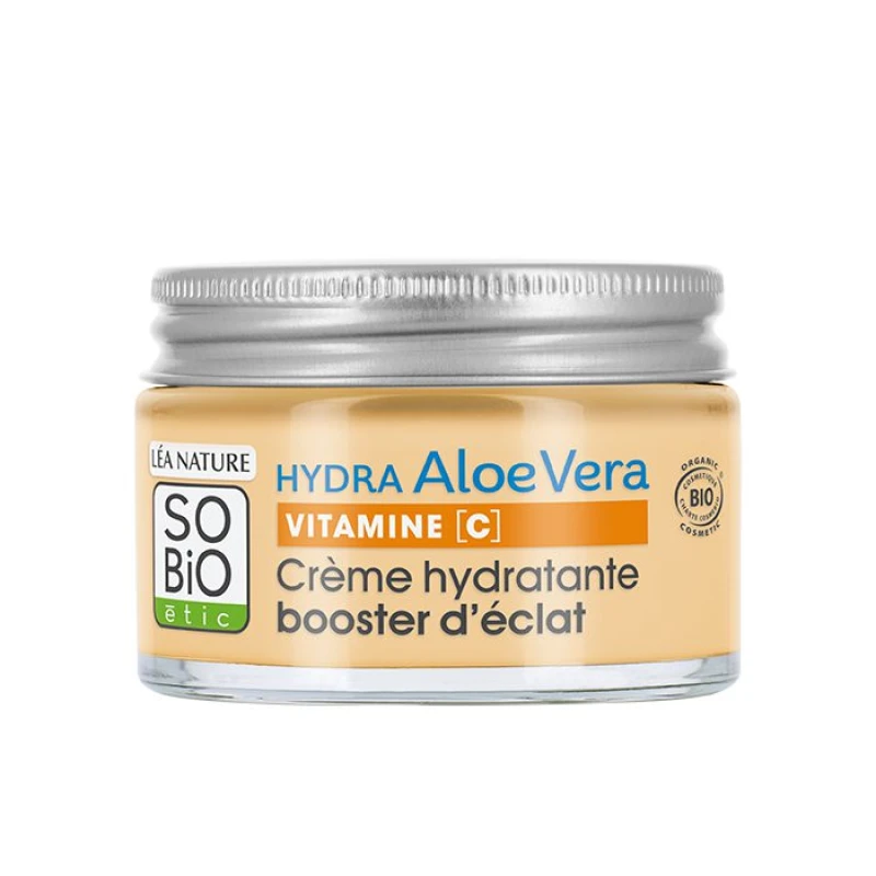 So Bio Etic|Ενυδατική Κρέμα Ημέρας Hydra Aloe Vera  Με βιταμίνη C & Αλόη (50ml)