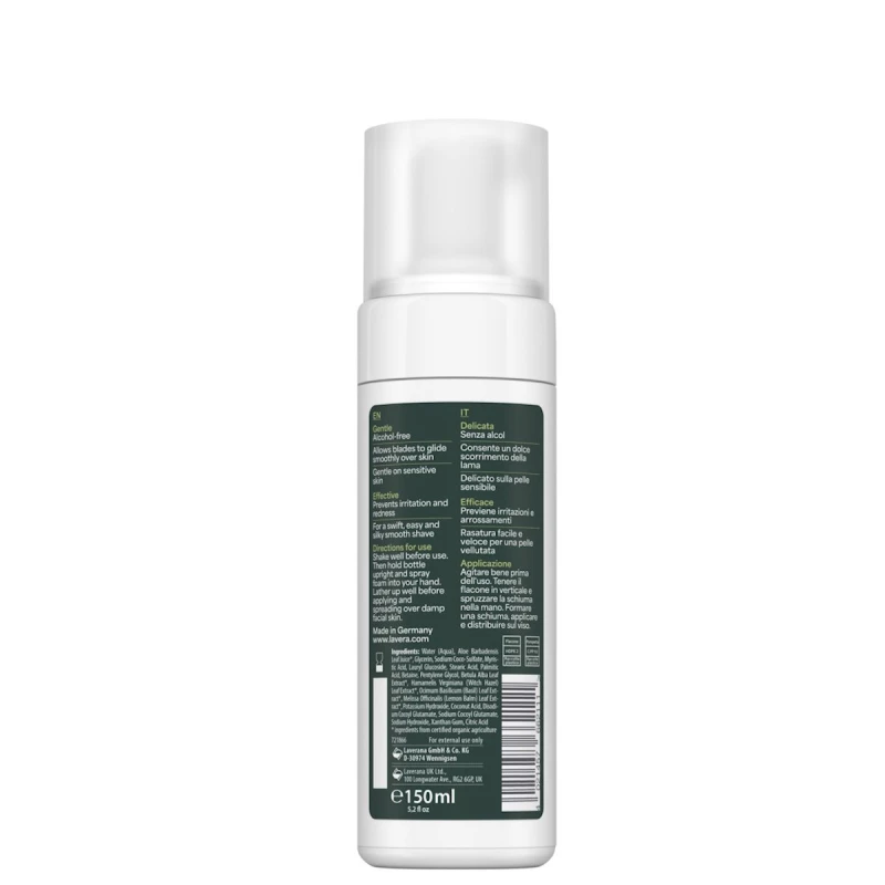 Lavera | Men Sensitiv Αφρός Ξυρίσματος, 150ml