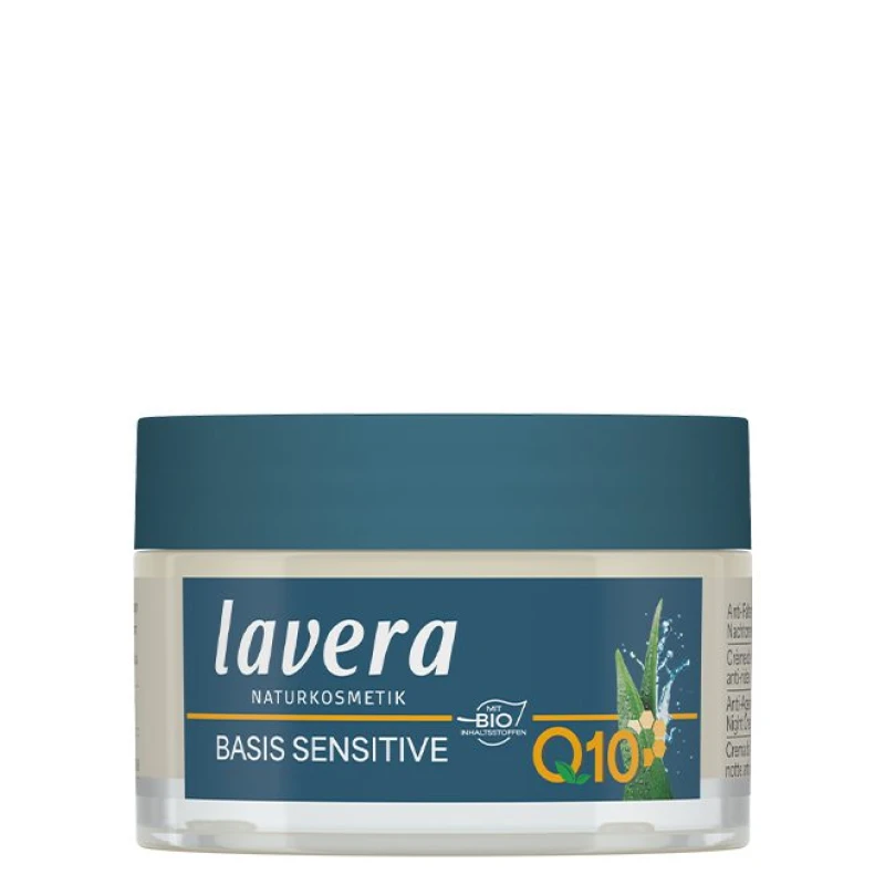 LAVERA | Q10 Κρέμα Νυκτός Basis (με αντιγηραντική δράση) 50ml