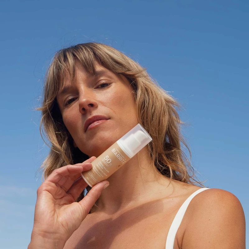 LABORATOIRES DE BIARRITZ | Αντηλιακή Κρέμα Προσώπου Με Χρώμα SFP50 (BIO) Beige - 50ml