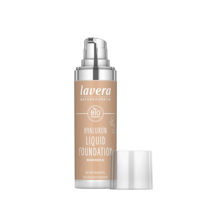 LAVERA | Υγρό Make-up με Υαλουρονικό οξύ -Warm Nude 03- 30ml
