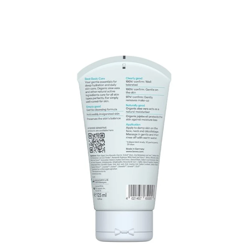LAVERA | Τζελ Καθαρισμού Προσώπου Basis 125ml