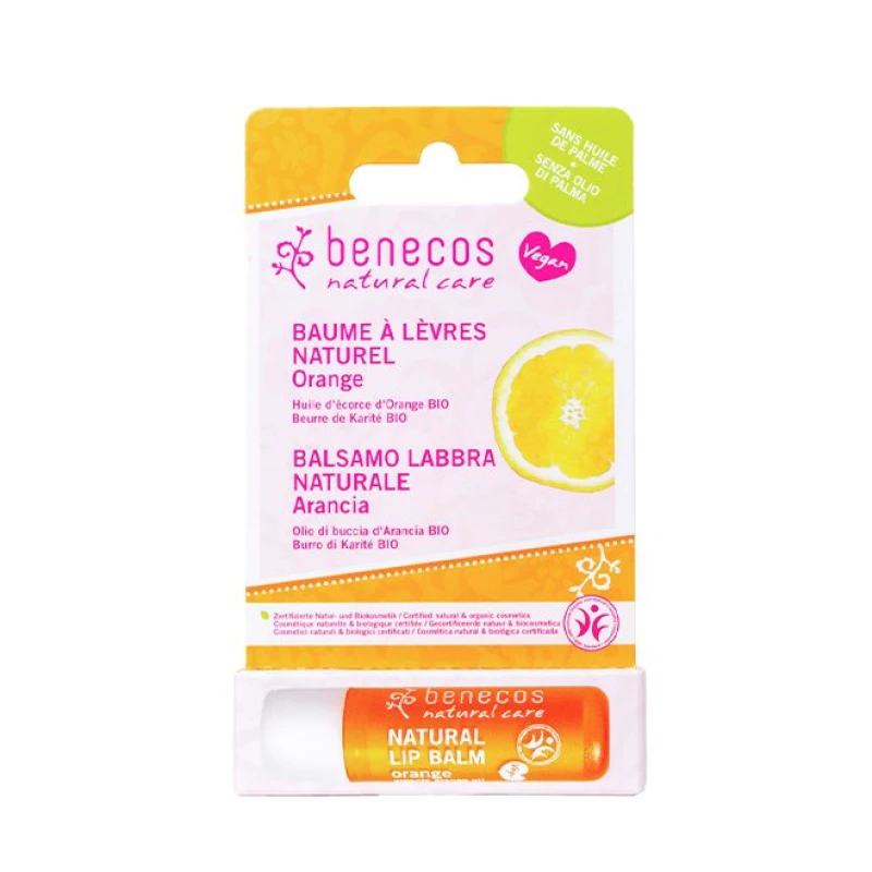BENECOS | Lip Balm Orange 4,5g