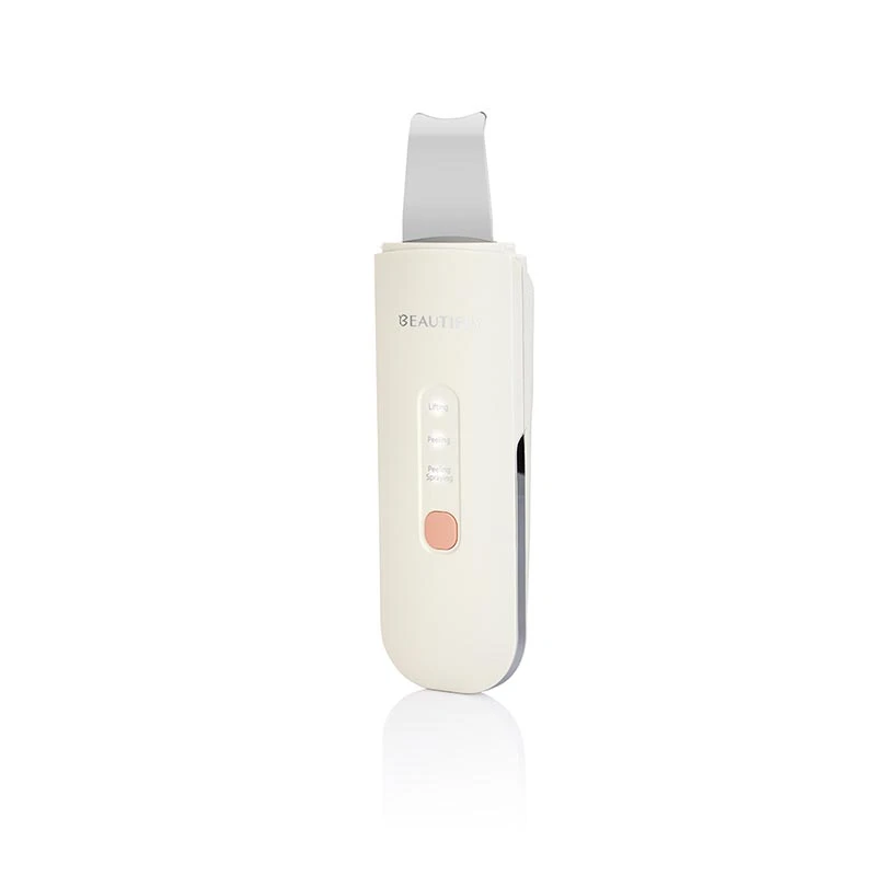SCRUB AQUA GLOW PRO - Σπατούλα Cavitation Peeling Προσώπου με Νερό για Βαθύ Καθαρισμό & Αντιγήρανση με Υπερηχητικές Δονήσεις και Sonophoresis