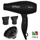 BOSS 6000 BLACK ULTRA IONIC LINE - Επαγγελματικό Πιστολάκι Μαλλιών Με 2 Στόμια & Φυσούνα 2500 W