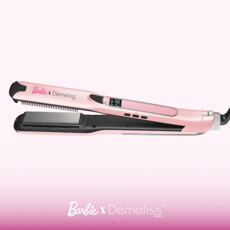 BARBIE TITANIUM 85083 - Ψηφιακή Πρέσα Μαλλιών Με Ατμό & Πλάκες Τιτανίου 230˚C