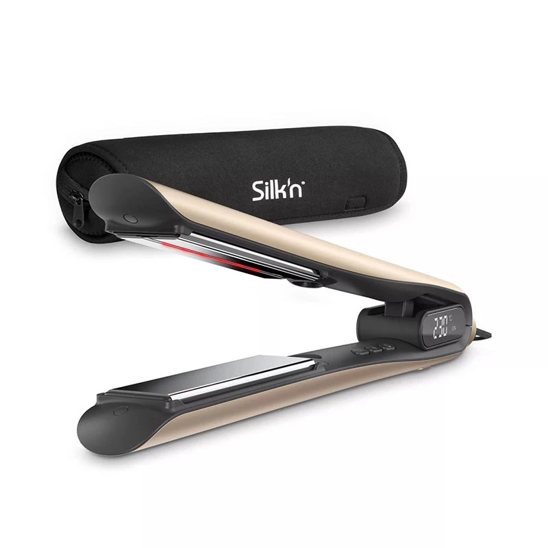 SILKY STRAIGHT
SIS1PE1001 - Επαγγελματική Πρέσα Μαλλιών με Πλάκες Τιτανίου 230°C