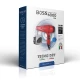 BOSS 6000 RED ULTRA IONIC LINE - Επαγγελματικό Πιστολάκι Μαλλιών Με 2 Στόμια & Φυσούνα 2500 W