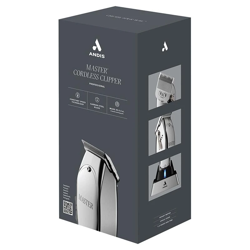 MASTER CORDLESS #12665 - Επαγγελματική Κουρευτική Μηχανή Ρεύματος/Επαναφορτιζόμενη Master ML Blade
