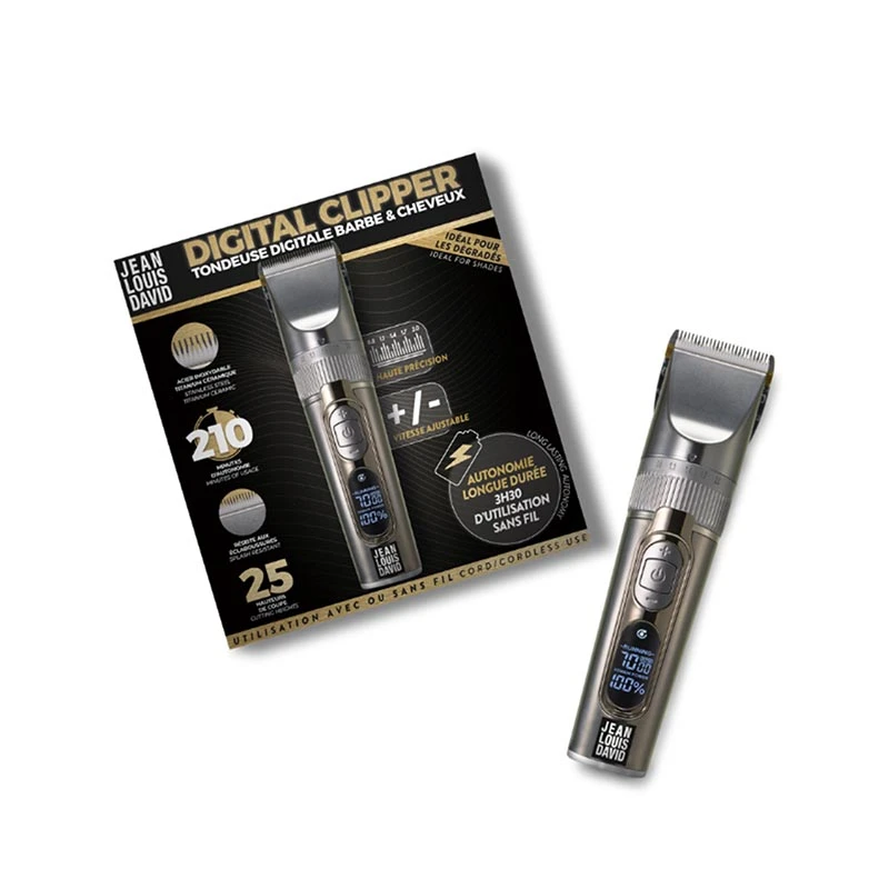 DIGITAL CLIPPER - Κουρευτική Μηχανή Ρεύματος-Επαναφορτιζόμενη