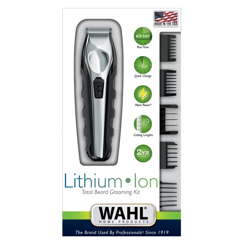 LITHIUM ION TOTAL BEARD GROOMING KIT - Τρίμερ Επαναφορτιζόμενο
