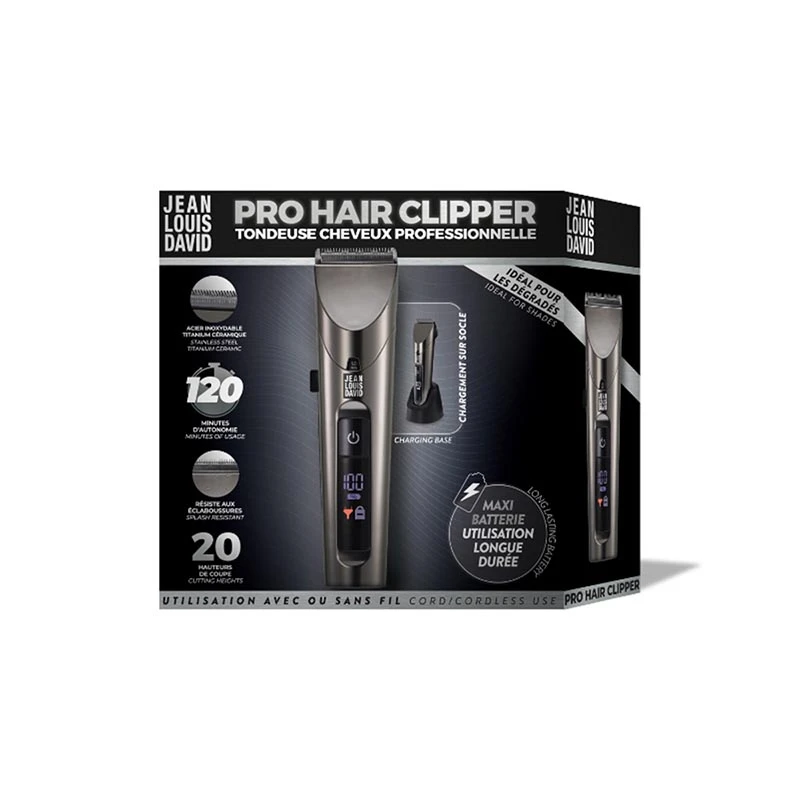 PRO HAIR CLIPPER - Κουρευτική Μηχανή Ρεύματος-Επαναφορτιζόμενη