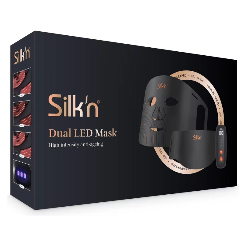 DUAL LED MASK FNLM2PCN001 - Μάσκα Φωτοθεραπείας Προσώπου και Λαιμού για Αντιγήρανση και Κατά της Ακμής