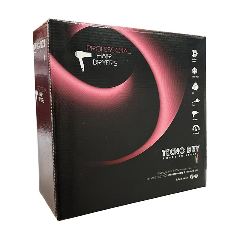 ROMA TURBO - Επαγγελματικό Πιστολάκι 2000W με σπιράλ καλώδιο