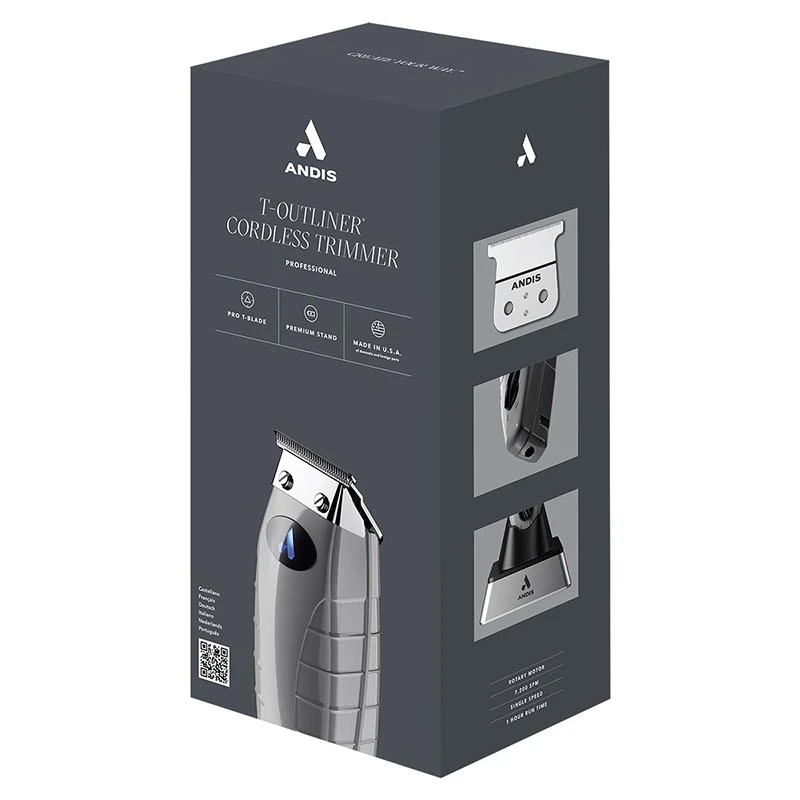 T-OUTLINER CORDLESS TRIMMER ORL #74125 - Επαγγελματικό Τρίμερ Ρεύματος/ Επαναφορτιζόμενο PRO T-BLADE
