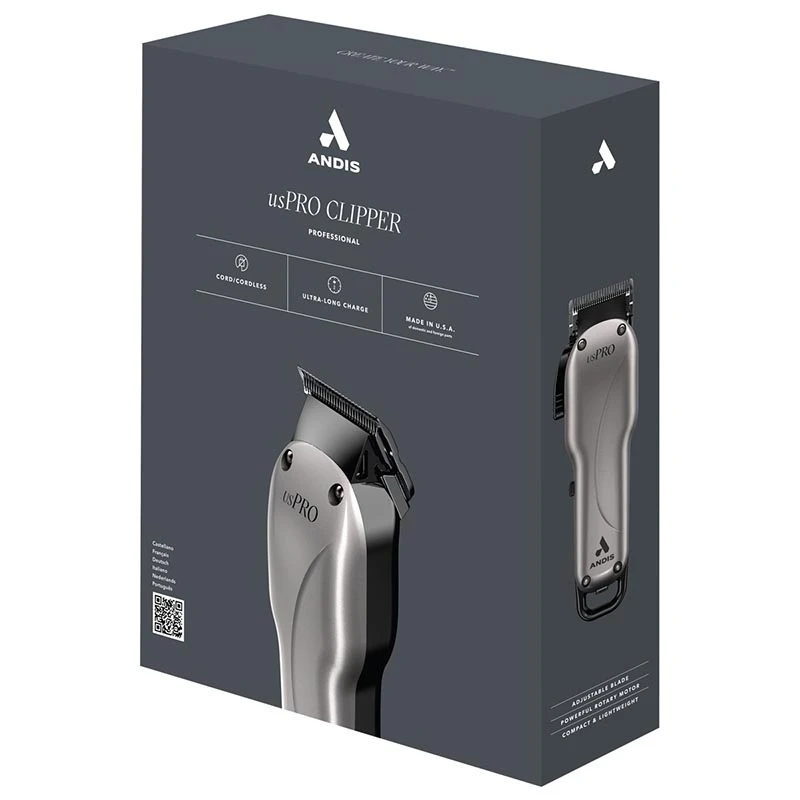 CORDLESS USPRO LI #73135 - Επαγγελματική Κουρευτική Μηχανή Ρεύματος/Επαναφορτιζόμενη  USPRO BLADE