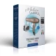 MALICE IONIC CHAMPAGNE 2000 LINE - Επαγγελματικό Πιστολάκι Μαλλιών Με 2 Στόμια & Φυσούνα 2200 W