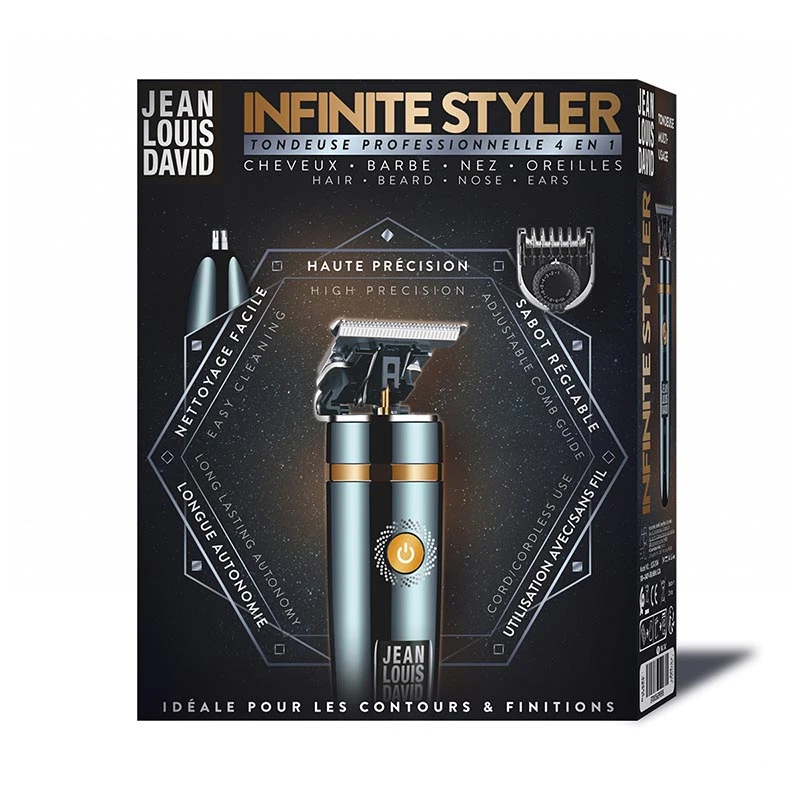 INFINITE STYLER - Τρίμερ Επαναφορτιζόμενο 4 Σε 1