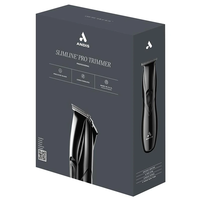 SLIMLINE PRO LI
D-8 BLACK #33790 - Επαγγελματικό Τρίμερ Ρεύματος/Επαναφορτιζόμενο T-BLADE