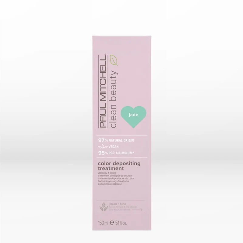 Paul Mitchell Clean Beauty Color Depositing Treatment Jade 150ml Paul Mitchell Clean Beauty Color Depositing Treatment Jade 150ml