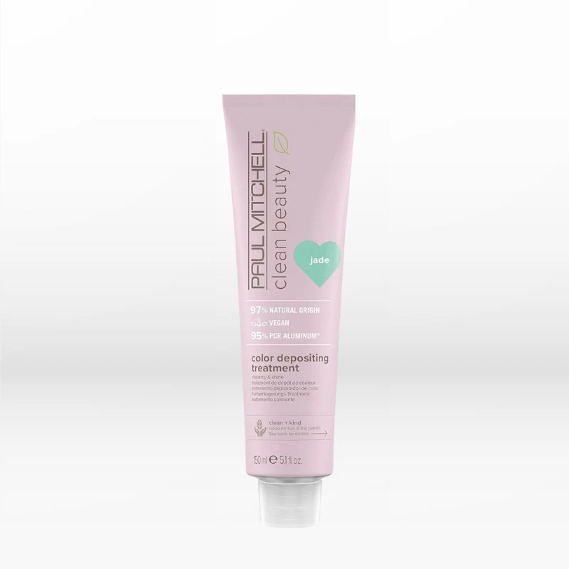 Paul Mitchell Clean Beauty Color Depositing Treatment Jade 150ml Paul Mitchell Clean Beauty Color Depositing Treatment Jade 150ml