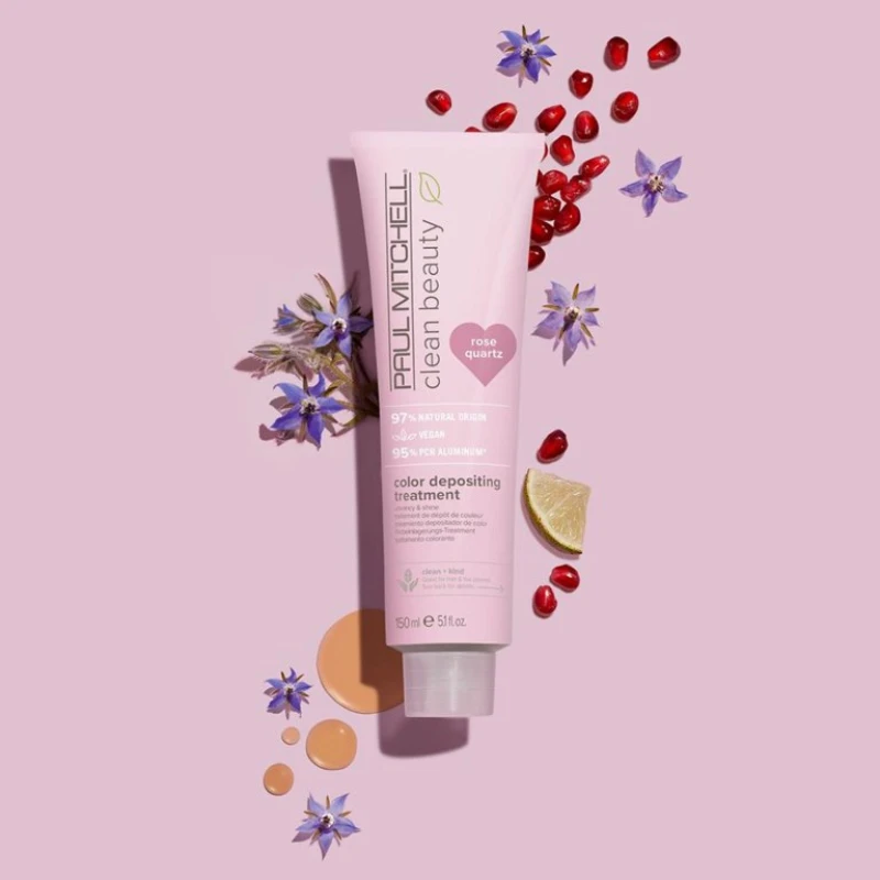 Paul Mitchell Clean Beauty Color Depositing Treatment Rose Quartz 150ml Paul Mitchell Clean Beauty Color Depositing Treatment Rose Quartz 150ml